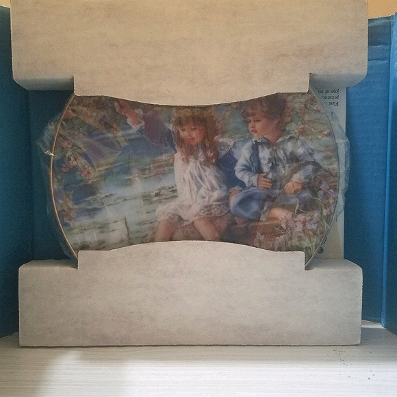 1991 Bradford Exchange "Patience" Plate - Picture 3 of 7